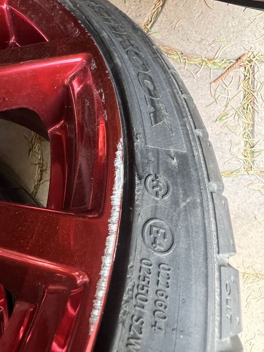Резина літо шини 195/40 R 17 Hankook комплект !!!7,5-8 мм!!!