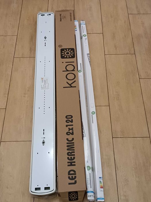 Oprawa oświetleniowa LED KOBI HERMETIC 2x120 + źródło światła