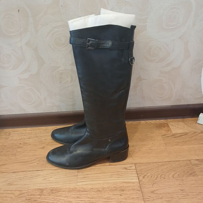 Сапоги.  кожа,очень стильные