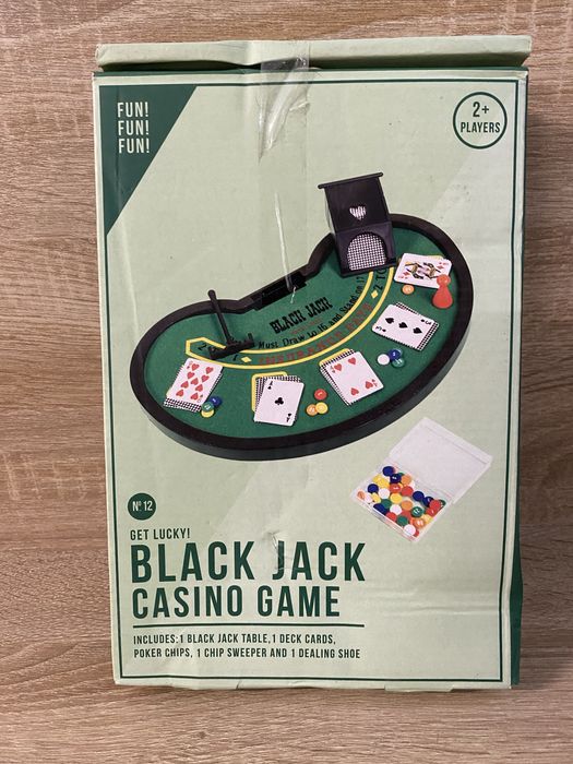zestaw "Black Jack Casino Game