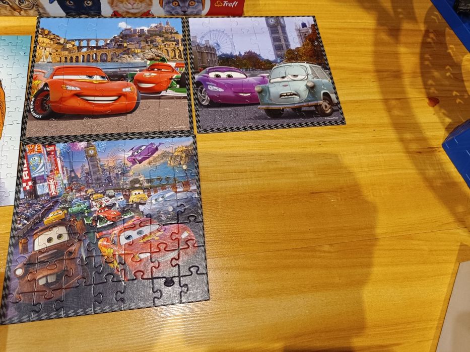 Puzzle Małe auta