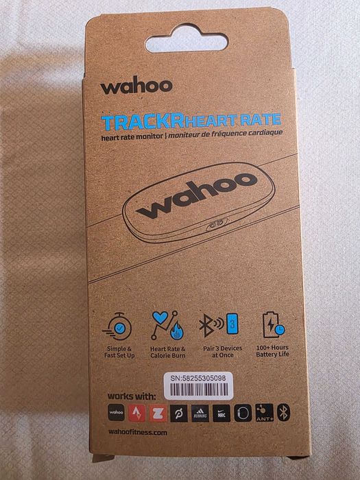Sensor frequência cardíaca Wahoo TRACKR HEART RATE