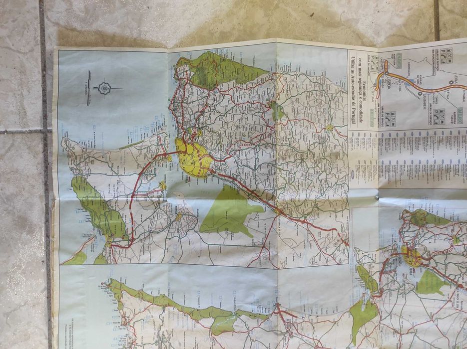 Mapa Estradas Portugal ACP 88ª Edição