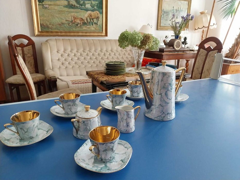 serwis kawowy Wawel PRL