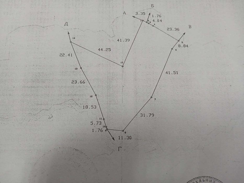 Земельна ділянка під забудову в с. Стара Гута_M