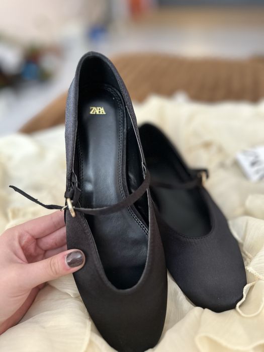 Балетки як Zara чорні