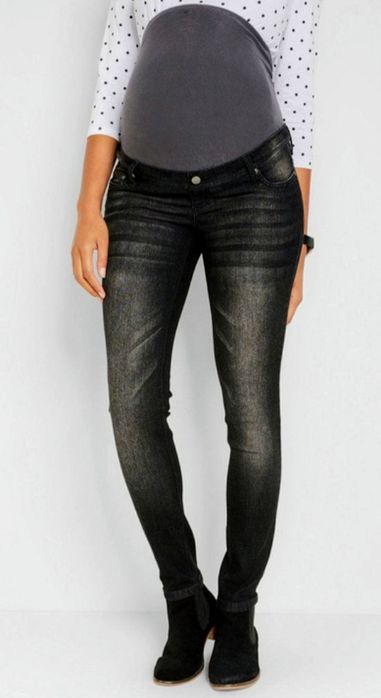 Nowe Spodnie Jeansy ciążowe Bonprix BPC mama r 38