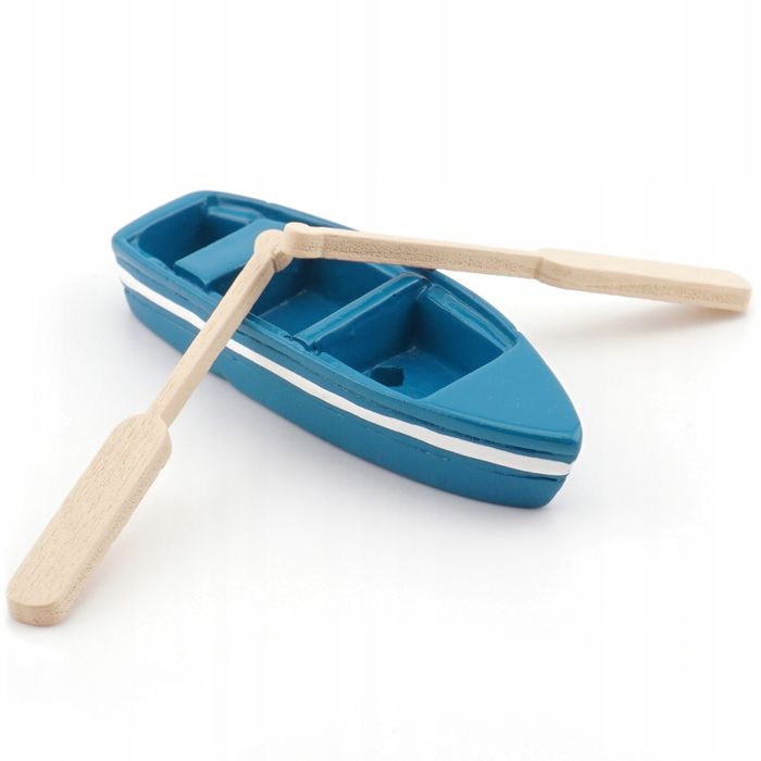 Łódka z wiosłami H0