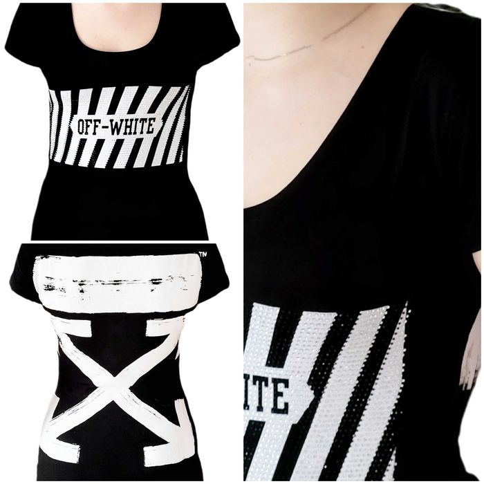 Koszulka damska OFF WHITE zdobienia