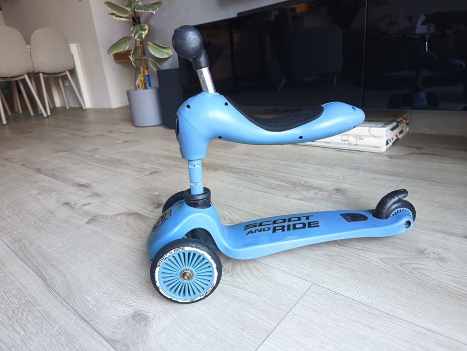 Jeździk/ hulajnoga 2w1 Scoott and ride