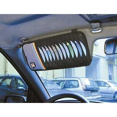 Porta CDs de pala para carro