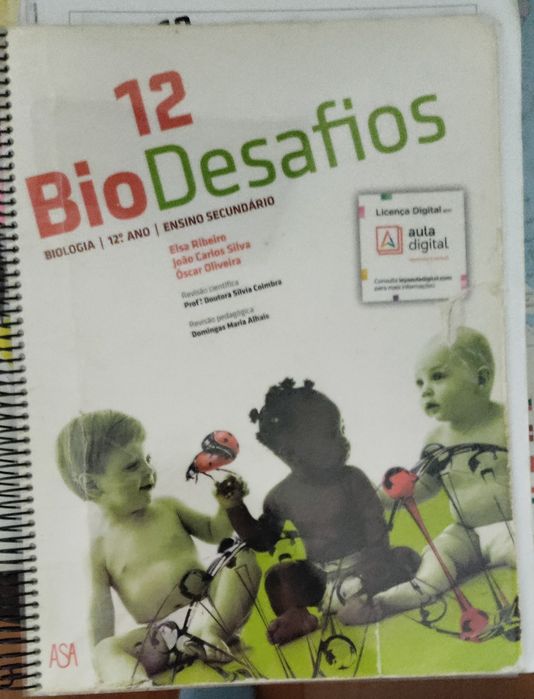 Livro Bio desafios 12 ASA EDITORES