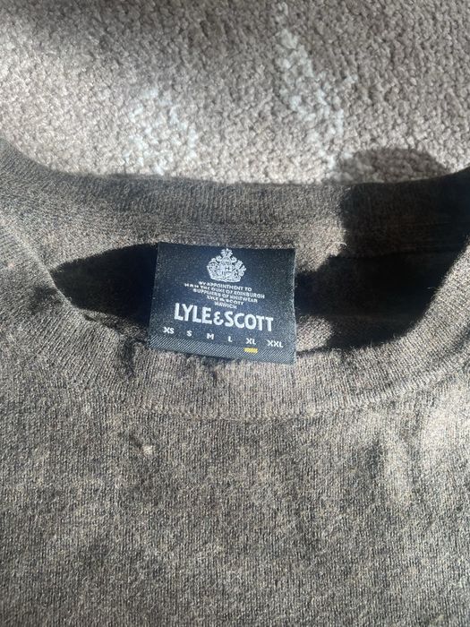 Світер lyle&scott  vintage XL