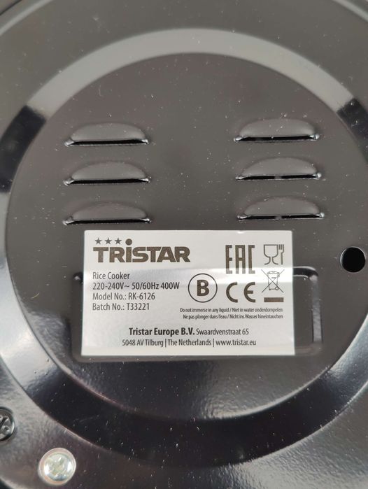 Tristar RK-6126, Ryżowar 400 W, 1L, srebrny