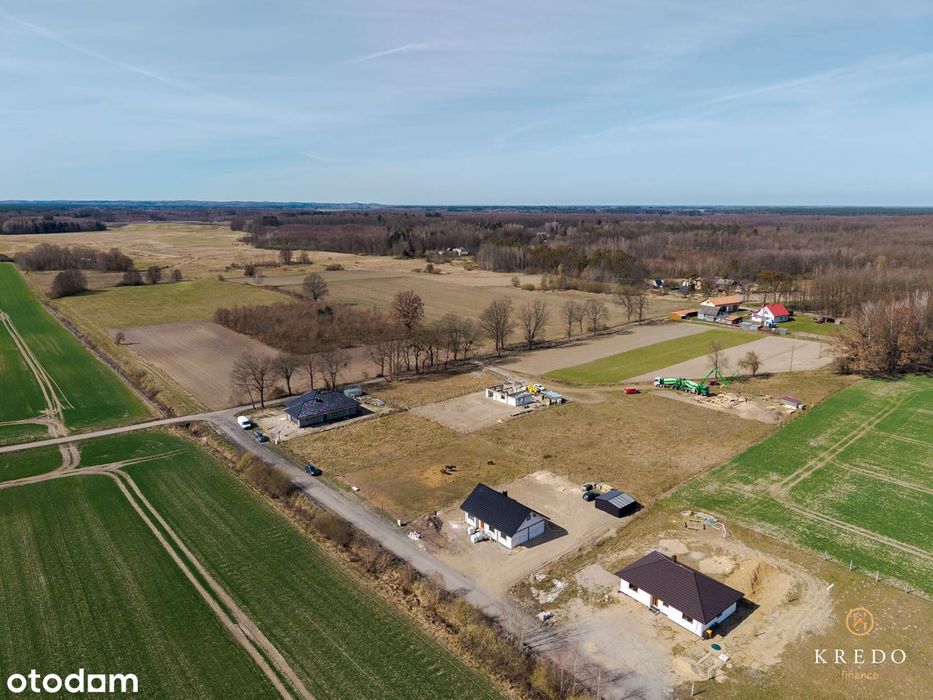 Działka budowlana 1266 m² – Sieroczyn k. Człuchowa