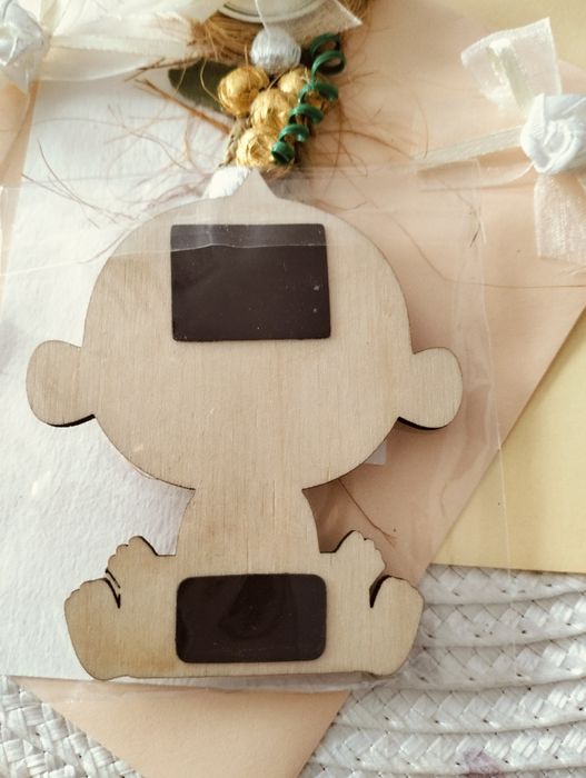 Bobas magnes podziękowania dla gości Chrzest Święty