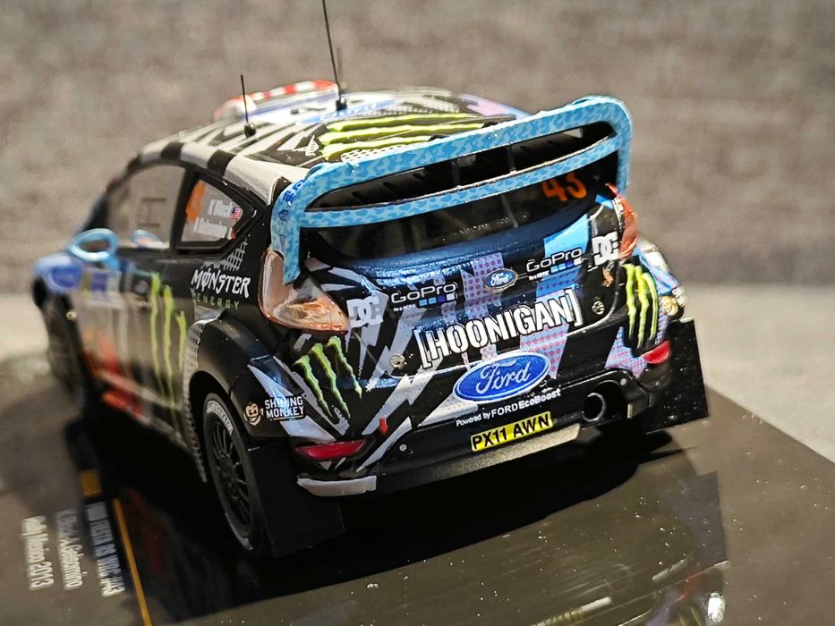 DECALS 1/43 FORD Fiesta Rs Wrc - #43- Ken Bl.ck Mexico 2013 - Colorado 43230