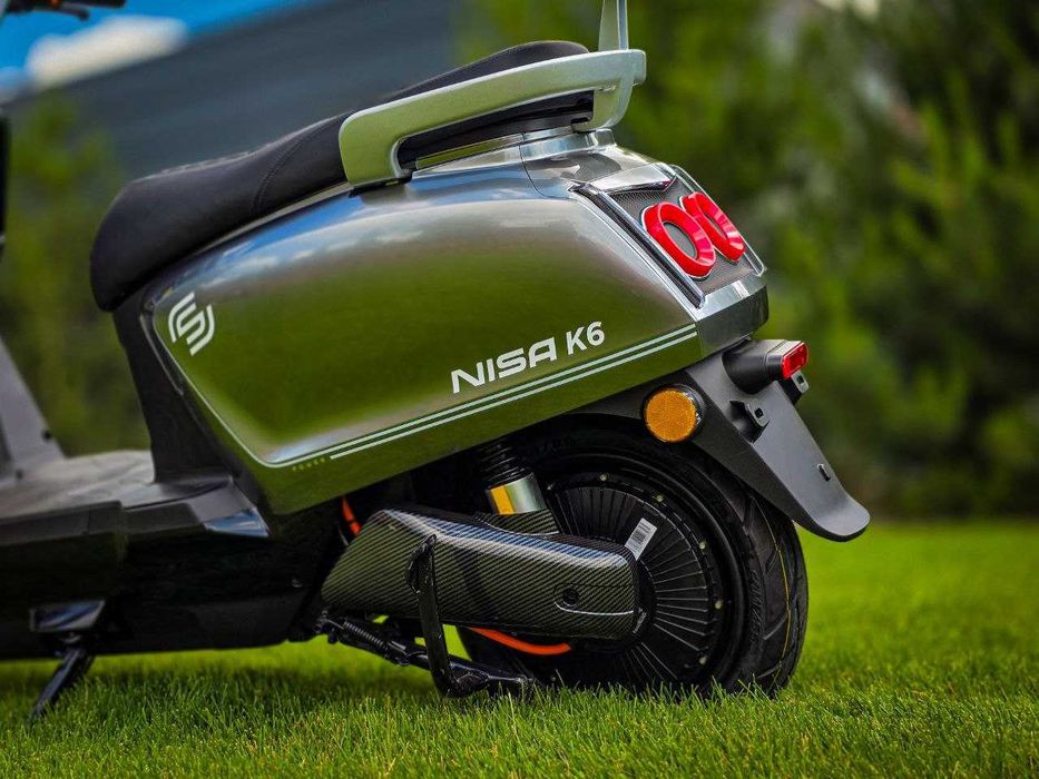 Електроскутер NISA K6 • Документи • До 80 км ходу • Гарантія • Артмото