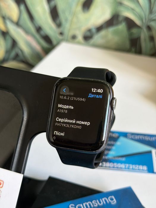 Apple Watch Series 4 44mm GPS 80% акумулятор Вотч 4 Trade-IN A1978