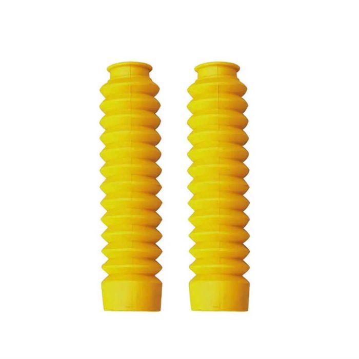 Par foles protetor bainhas borracha moto cafe racer