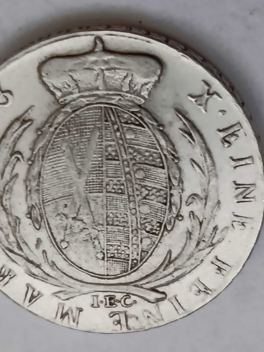 S1 M713, starocie stara moneta Fryderyk August kopia talar 1793