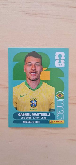 Cromo futebol de Martilleni(Mundial 2026)da Panini