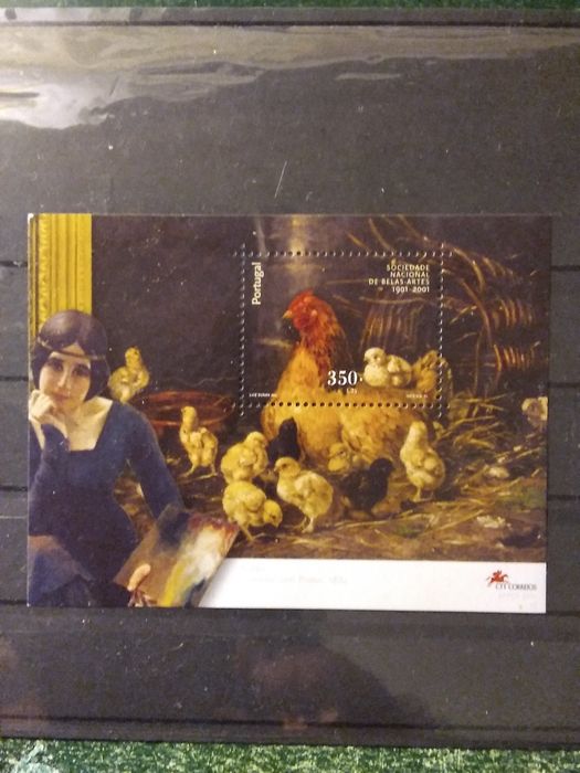 2001 Bloco Selas  Futuro Preservar o Ambiente MNH **
