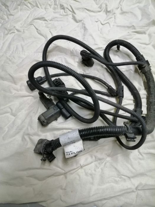 Porsche Caynne. Задняя фара и парктроники.