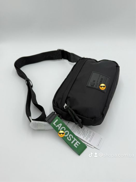 Сумка черная текстиль Унисекс | Женская и мужская модель