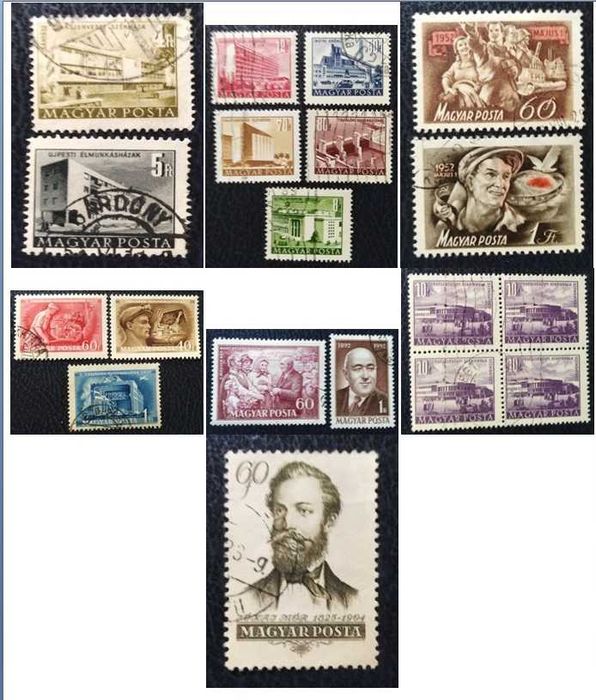 Lote com 95 selos de vários países para coleção (R019)