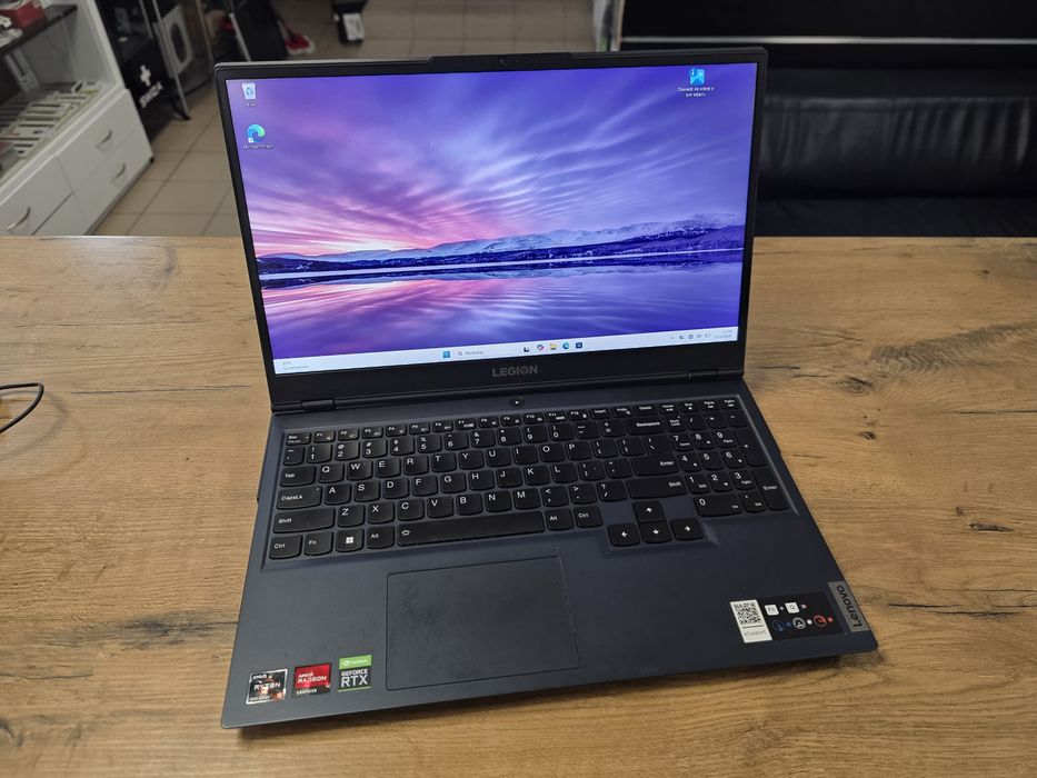 Sklep laptop Lenovo Legion 5 Ryzen 5 5600H 16gb  512gb 15.6 165hz Rtx3060 6gb 130 tdp