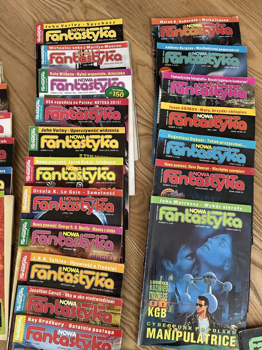 Fantastyka Nowa Fantastyka numery z lat 80 i 90 44szt
