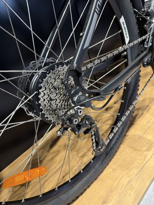Rower elektryczny INDIANA E-MTB 2.0 M21 29 cali Czarno-szary