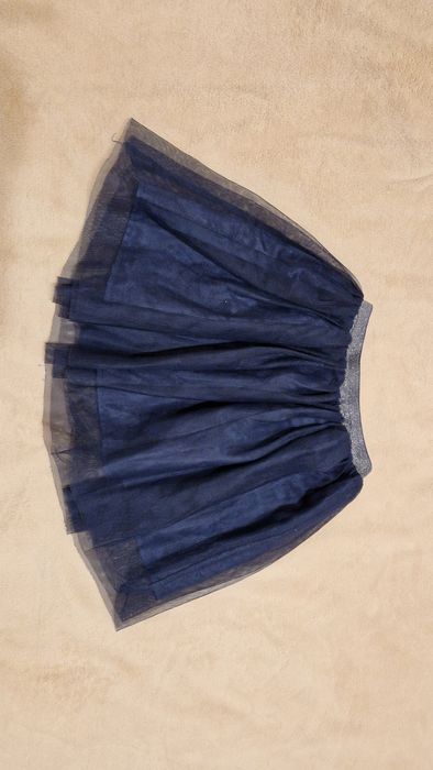 Spódnica tiulowa dziewczęca granatowa 122