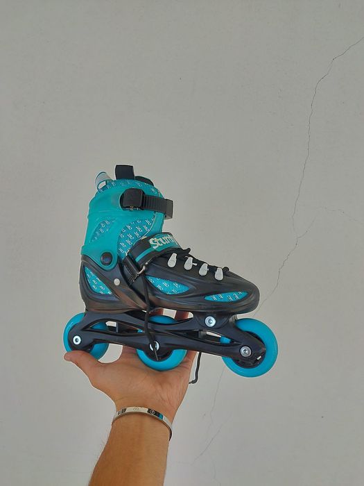 Patins em linha - roller ajustável