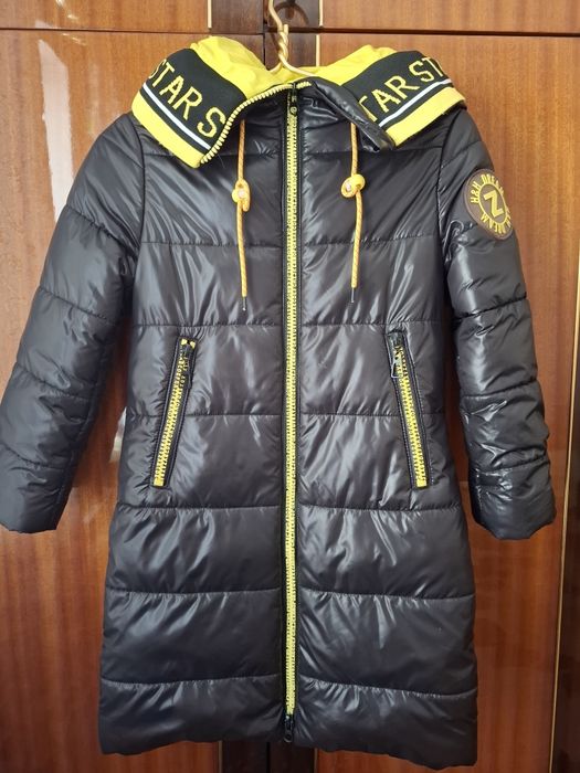 Пуховик, зимове пальто для дівчинки