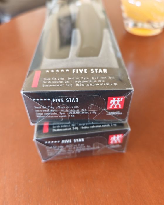 ZWILLING FIVE STAR Zestaw 2 noży do steków 12 cm