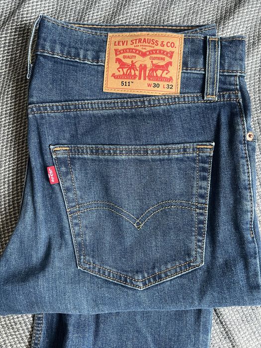 Джинсові штани levis-511-30x32