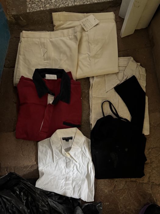 30 kg de roupa diversa para ser usada em upcycling, bricolage,