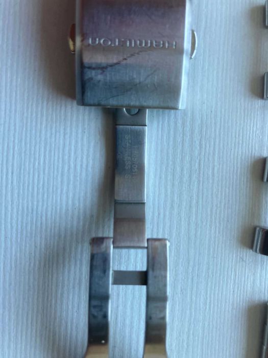 Bransoleta stalowa Hamilton Khaki 22mm H605705110