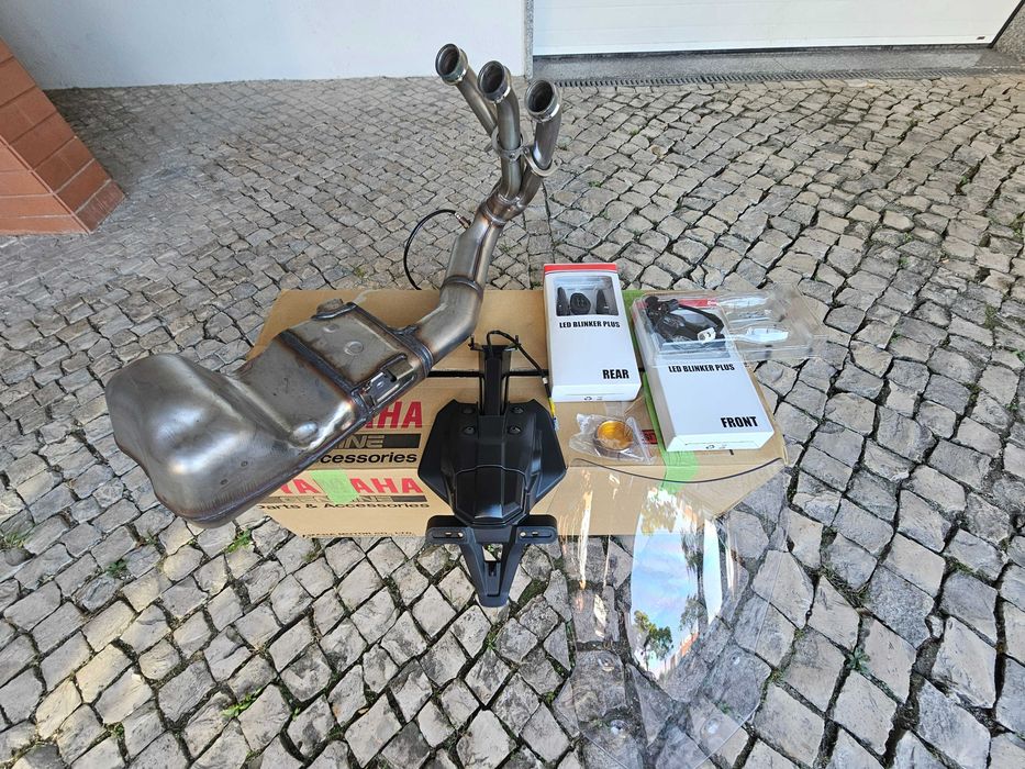 Yamaha Tracer 9 GT+ Radar, linha escape Dominator, com + extras e Garantia