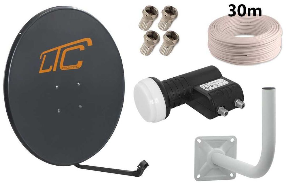 Antena Satelitarna Czasza SAT LTC 110 TWIN Gratisy