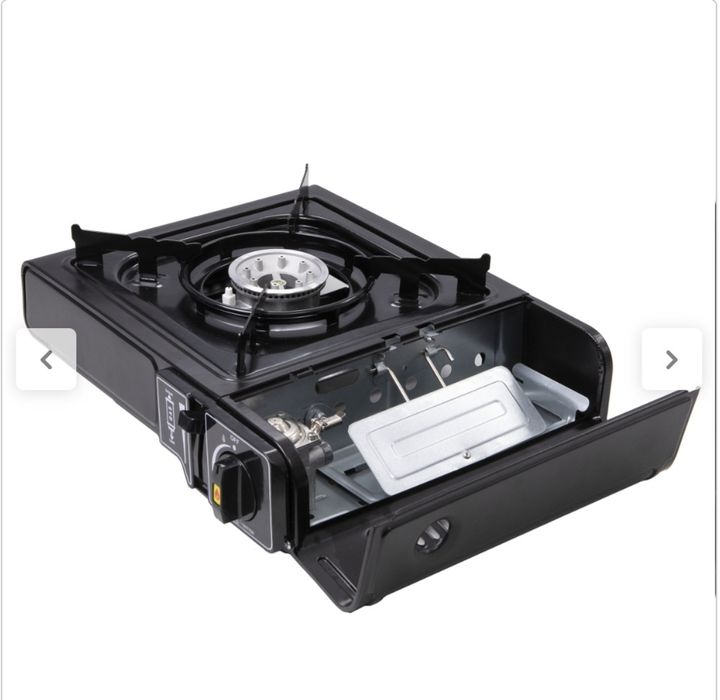 Kit Fogão a gás portátil 1900W Novo + 2 botijas de gás