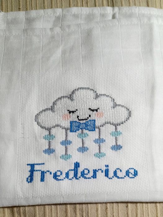 Ponto cruz de criança