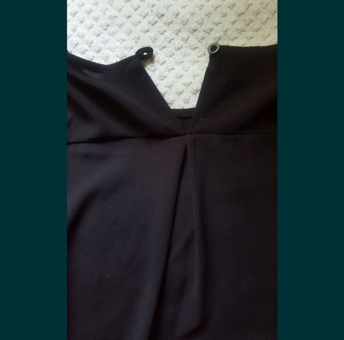 Bluza czarna z cekinami długi rękaw rozmiar XL