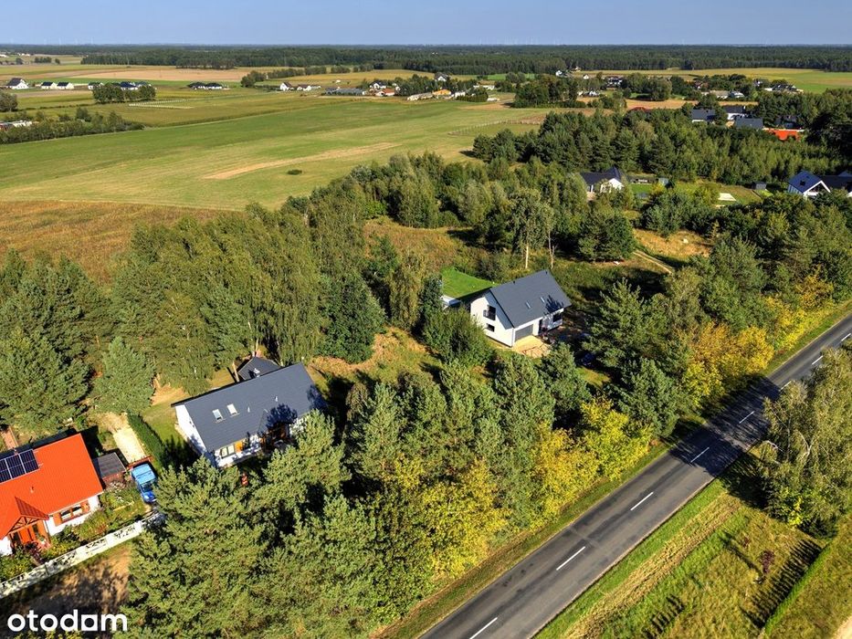 Działka budowlana z ładnym drzewostanem - Bartodzieje