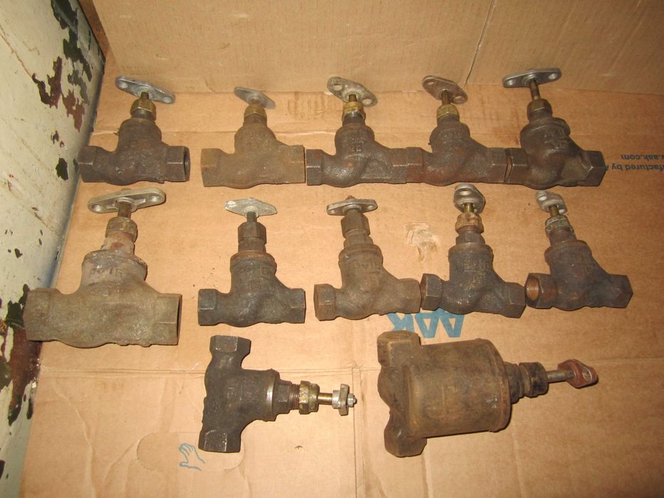 Кран вентель водяной диаметр 15,20,25 новый СССР