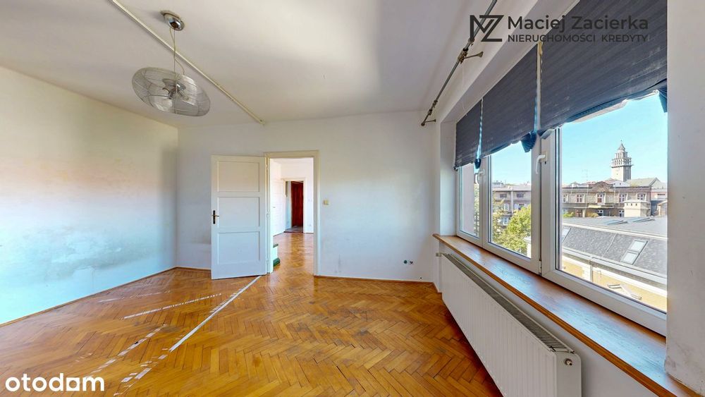 Centrum Bielska-Białej | Kamienica | 58,97 m² | 2 pokoje | Balkon