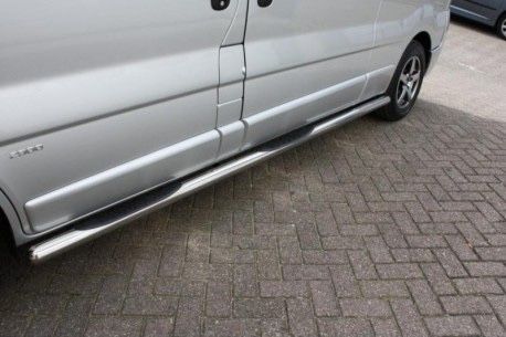 Пороги боковий захист підніжки площадки Renault Opel Vivaro 2001 -2025