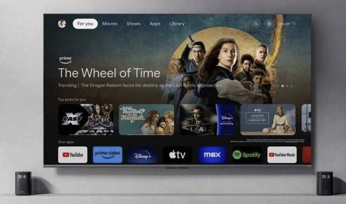 Telewizor Xiaomi TV A Pro 43  QLED 4K Google TV DVB-T2, Smart